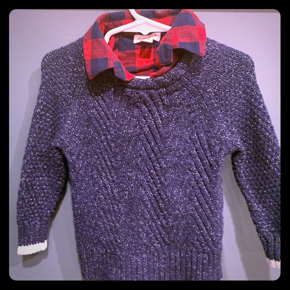 Navy Sweater